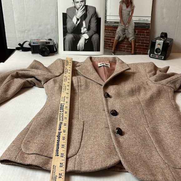 LUI pour Elle HFH him for her Vintage tweed blazer - Picture 7 of 13